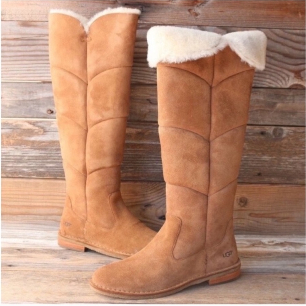 UGG Women's Tan Shearling Boots